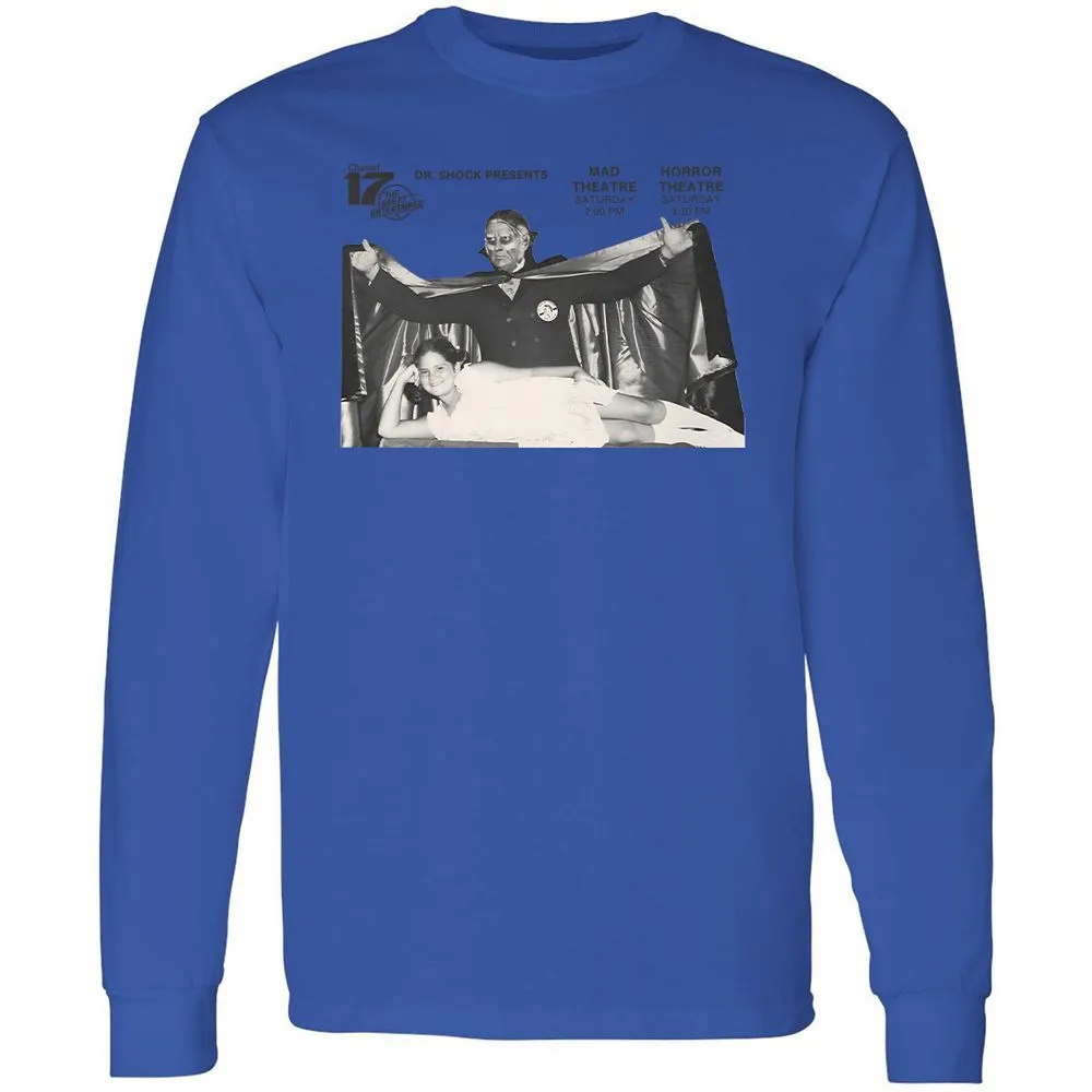 Long Sleeve T-Shirt - 5RAYFNUD - Royal - 4
