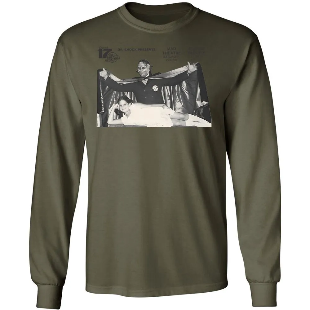Long Sleeve T-Shirt - 5RAYFNUD - Military Green - 7