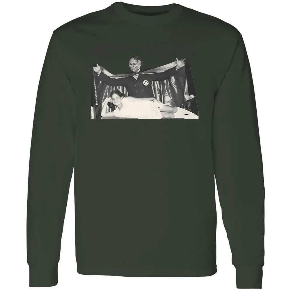 Long Sleeve T-Shirt - 5RAYFNUD - Forest Green - 8