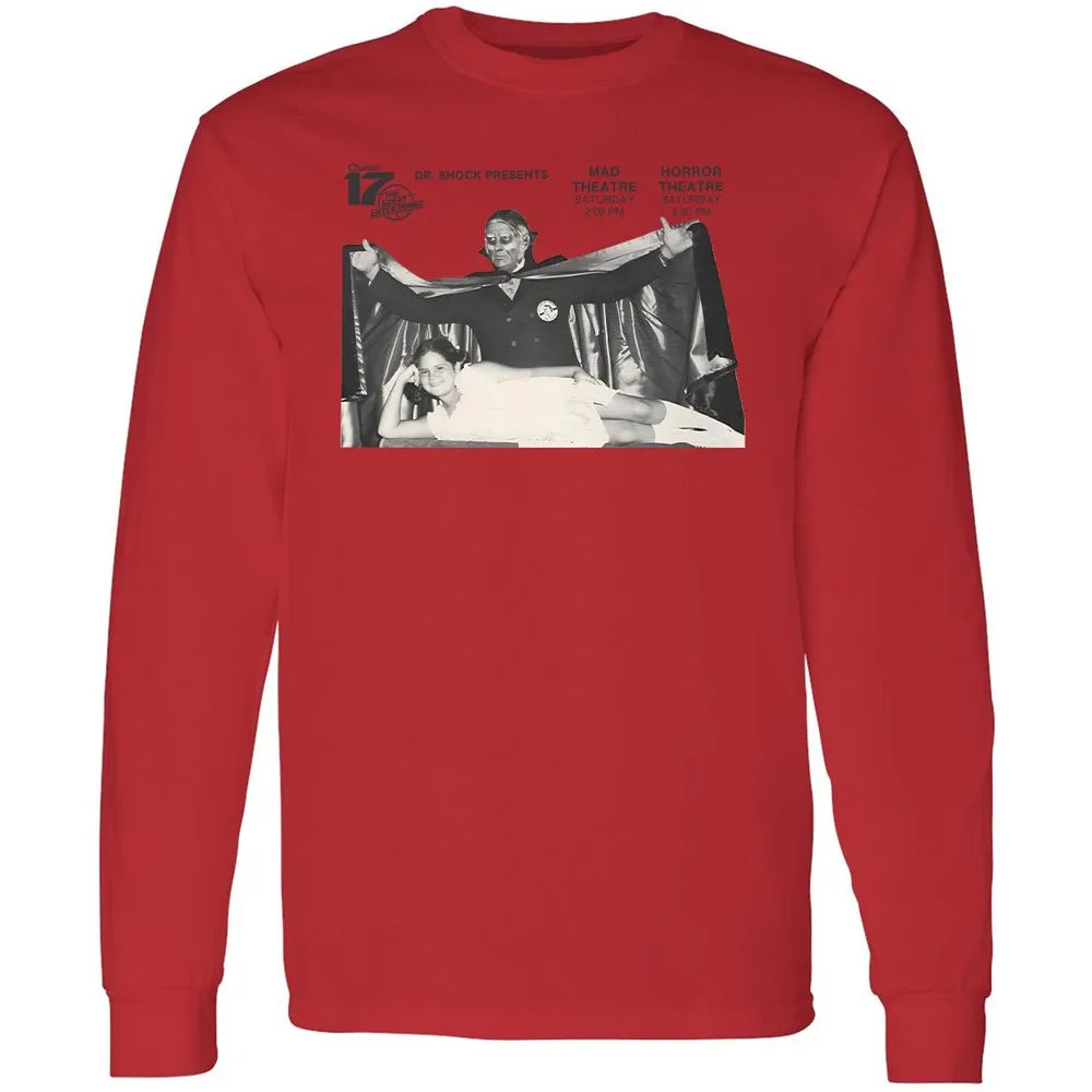Long Sleeve T-Shirt - 5RAYFNUD - Red - 14