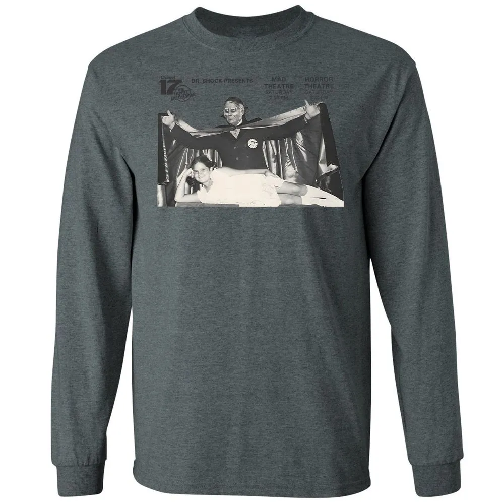 Long Sleeve T-Shirt - 5RAYFNUD - Dark Heather - 15