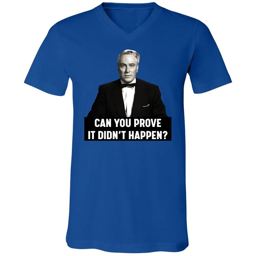 Unisex V-Neck T-Shirt - ETGETSZF - True Royal - 4