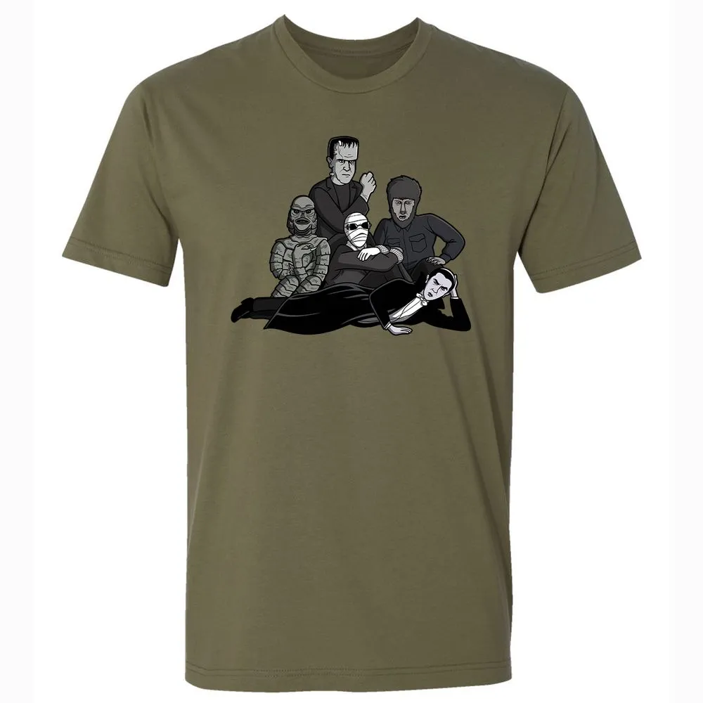 Premium Unisex T-Shirt - 6CU1XW3M - Military Green - 5