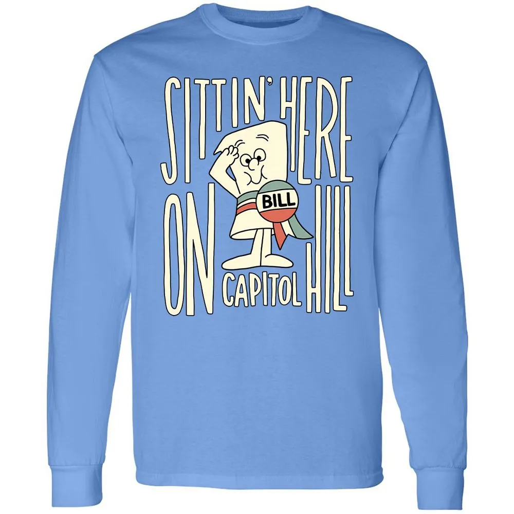 Long Sleeve T-Shirt - Z871UJ5L - Carolina Blue - 2