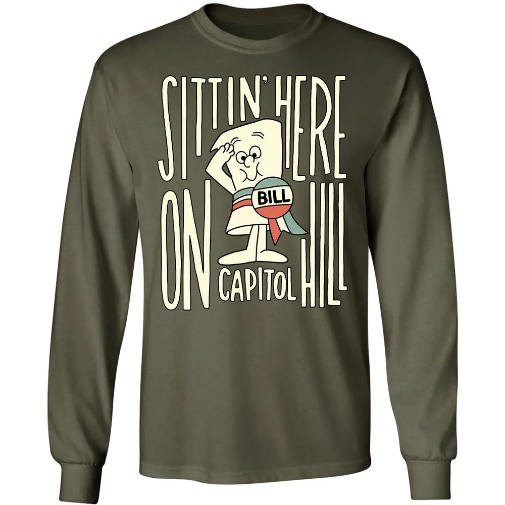 Long Sleeve T-Shirt - Z871UJ5L - Military Green - 7