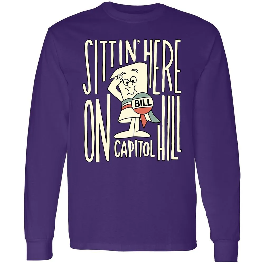 Long Sleeve T-Shirt - Z871UJ5L - Purple - 13