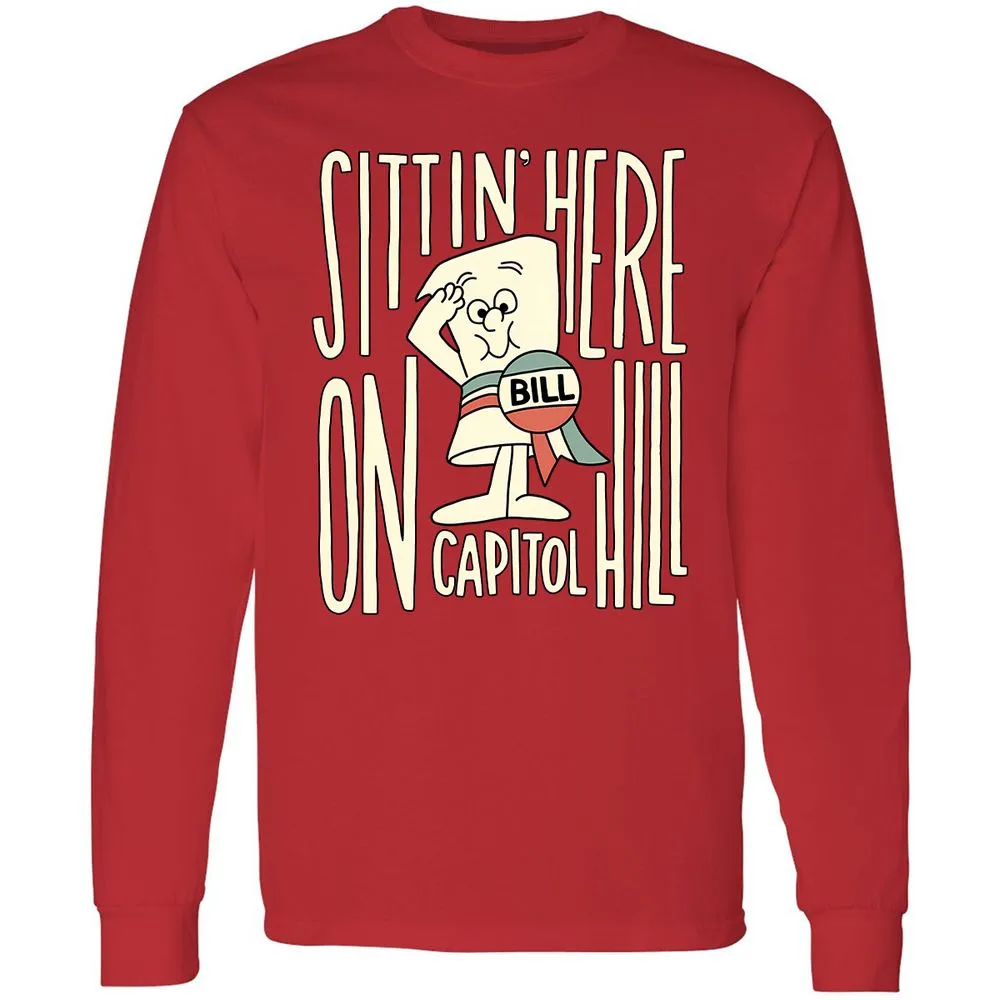 Long Sleeve T-Shirt - Z871UJ5L - Red - 14