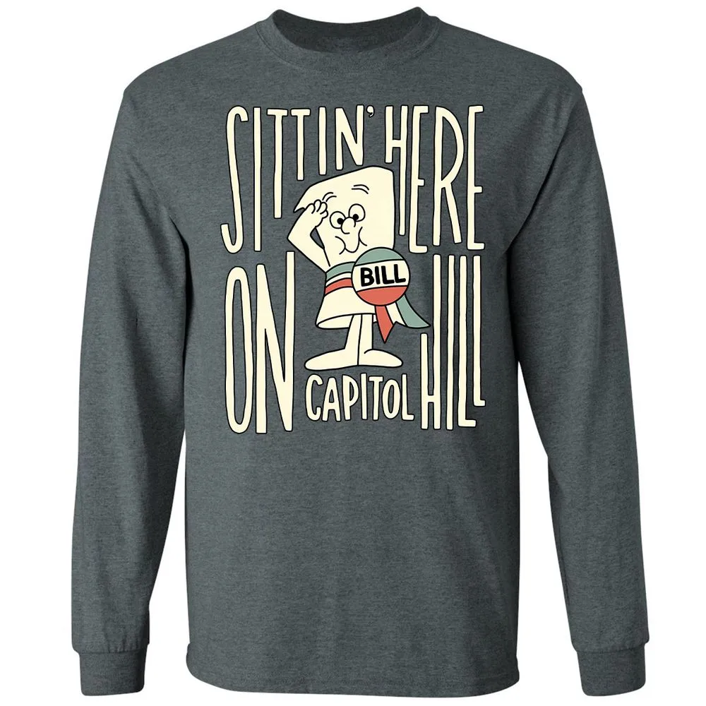 Long Sleeve T-Shirt - Z871UJ5L - Dark Heather - 15