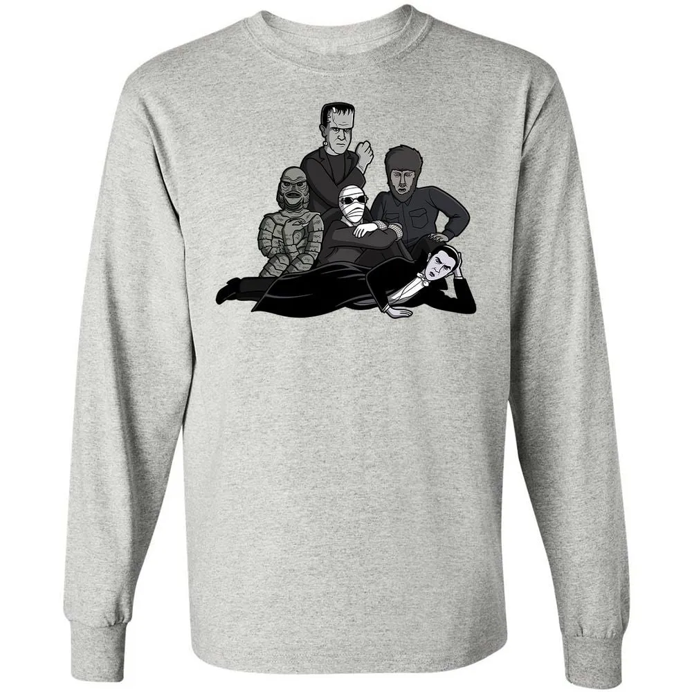 Long Sleeve T-Shirt - 1MS2AMZ5 - Ash - 5