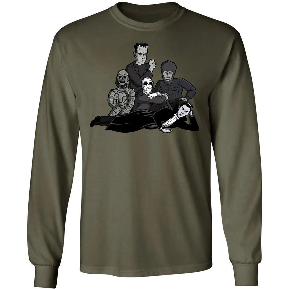 Long Sleeve T-Shirt - 1MS2AMZ5 - Military Green - 7