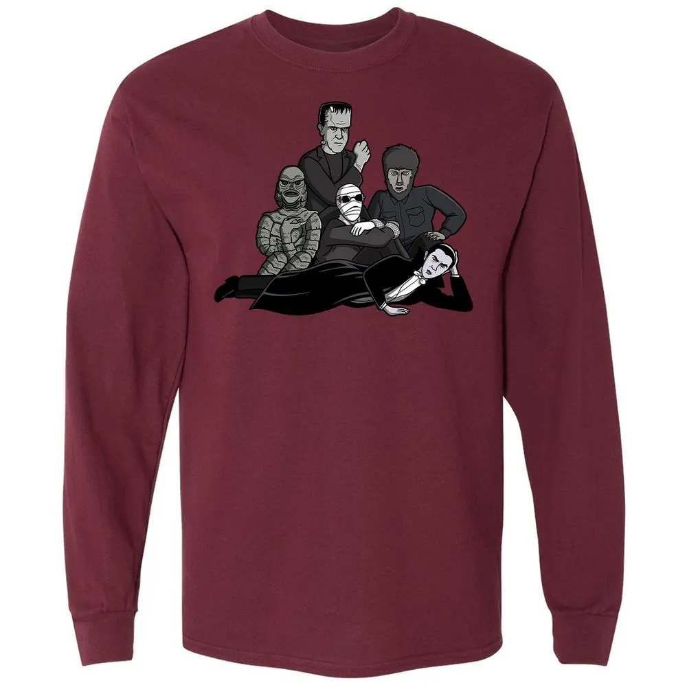 Long Sleeve T-Shirt - 1MS2AMZ5 - Maroon - 11