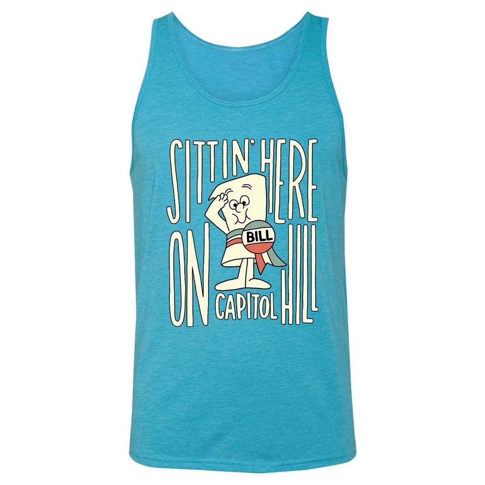 Unisex Jersey Tank - FKW1ARU2 - Aqua Triblend - 3