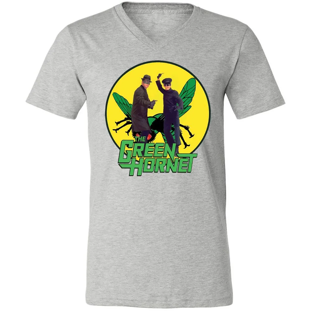 Unisex V-Neck T-Shirt - NBP9XWS9 - Athletic Heather - 7