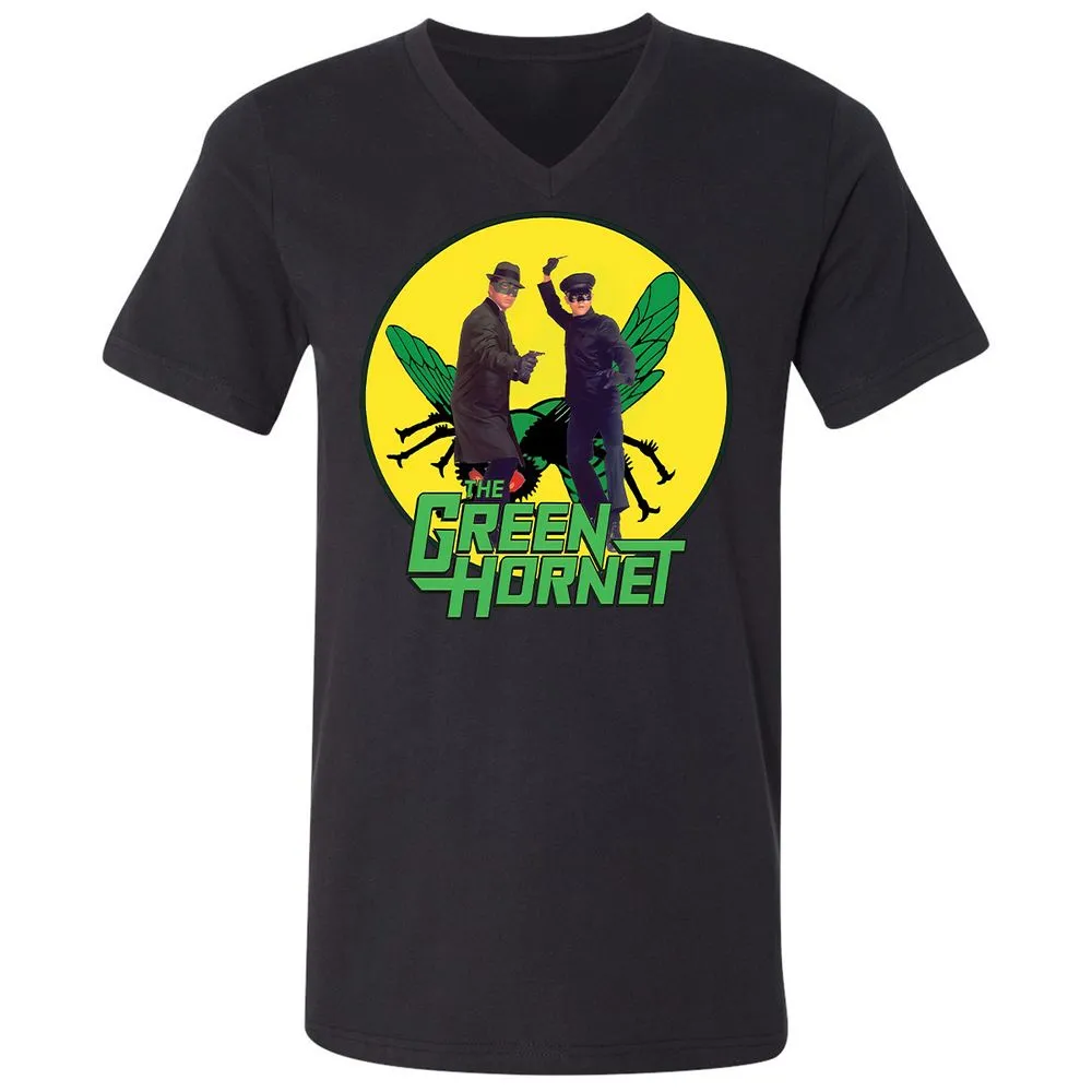 Unisex V-Neck T-Shirt - NBP9XWS9 - Black - 16