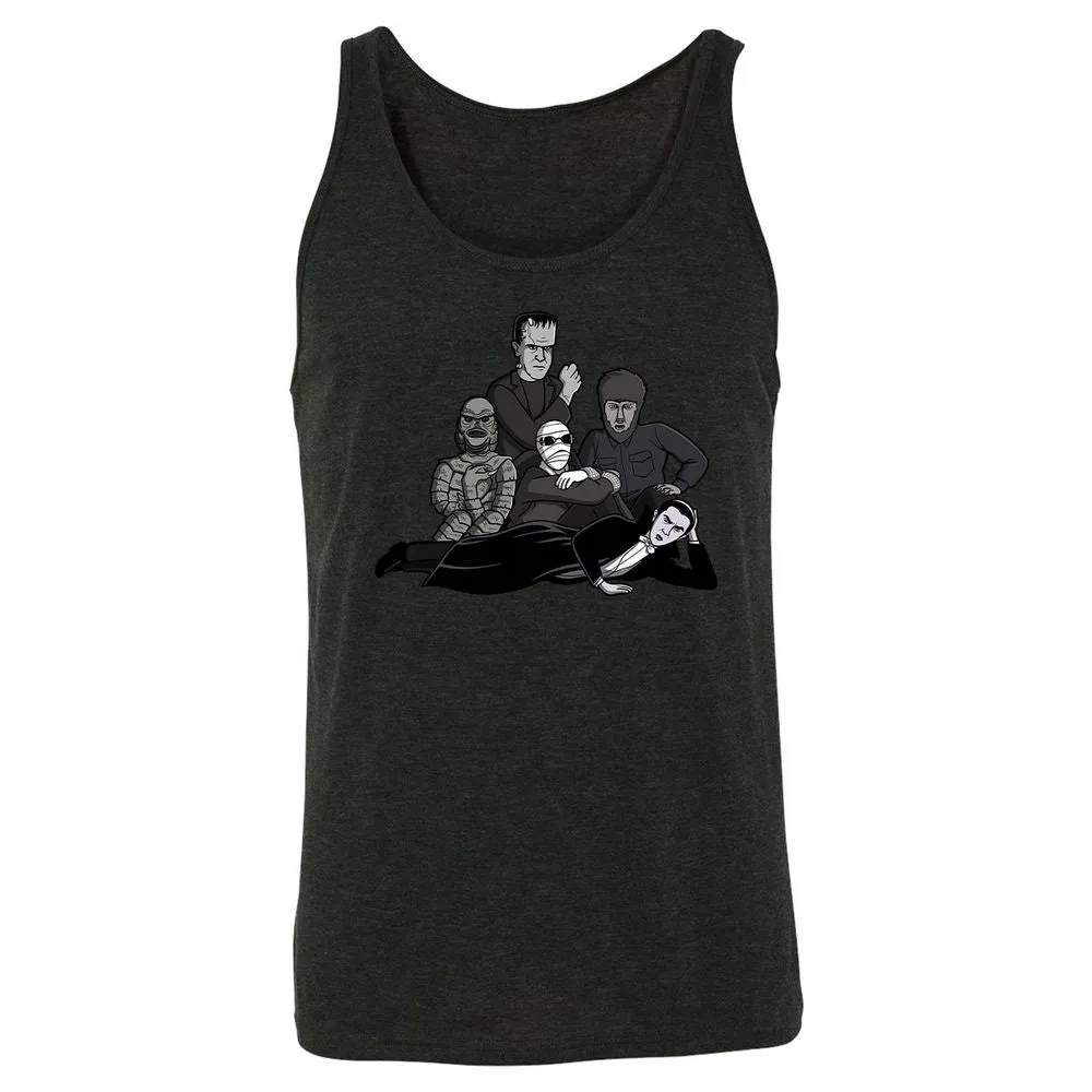 Unisex Jersey Tank - 47MKTQK5 - Charcoal Black Triblend - 5