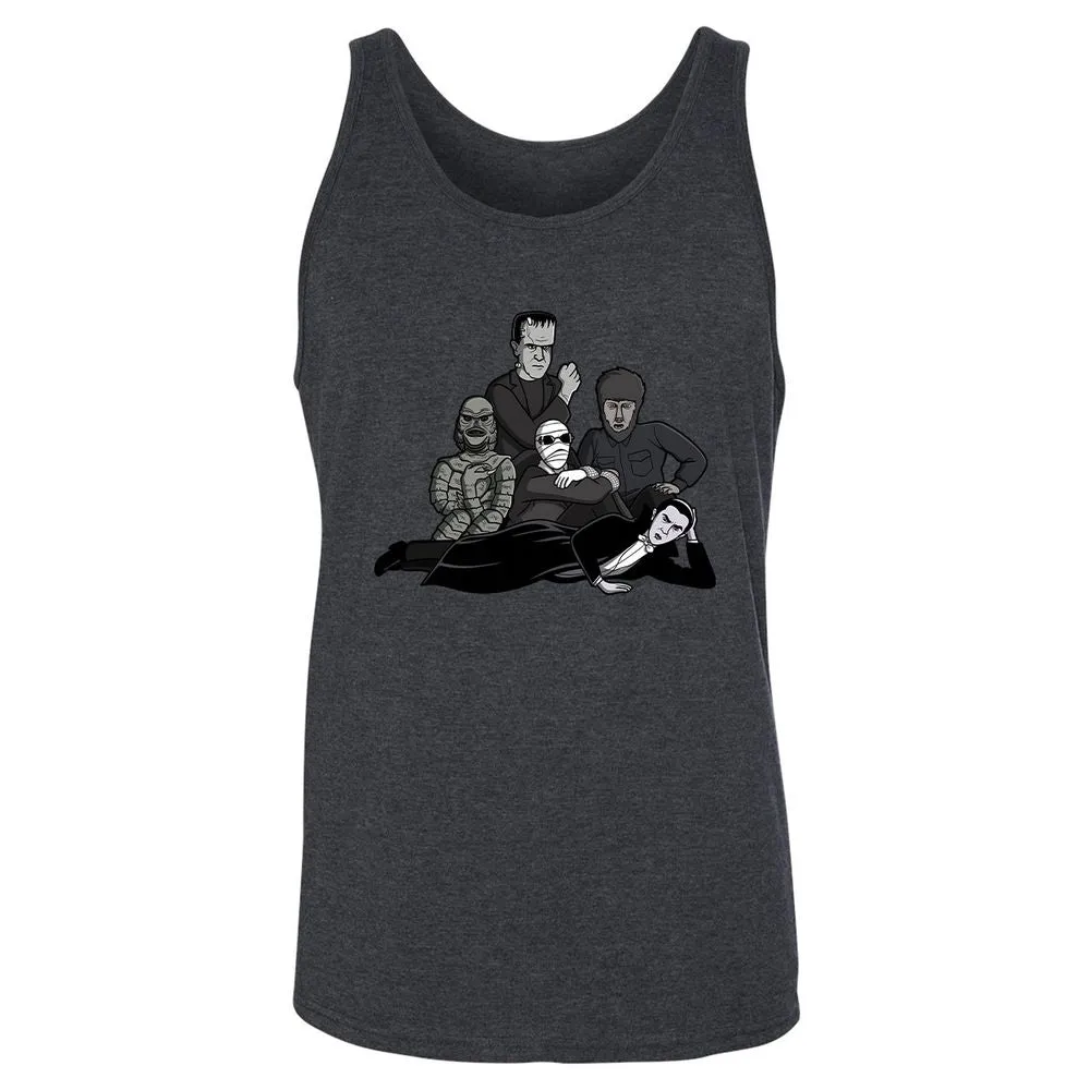 Unisex Jersey Tank - 47MKTQK5 - Dark Grey Heather - 6