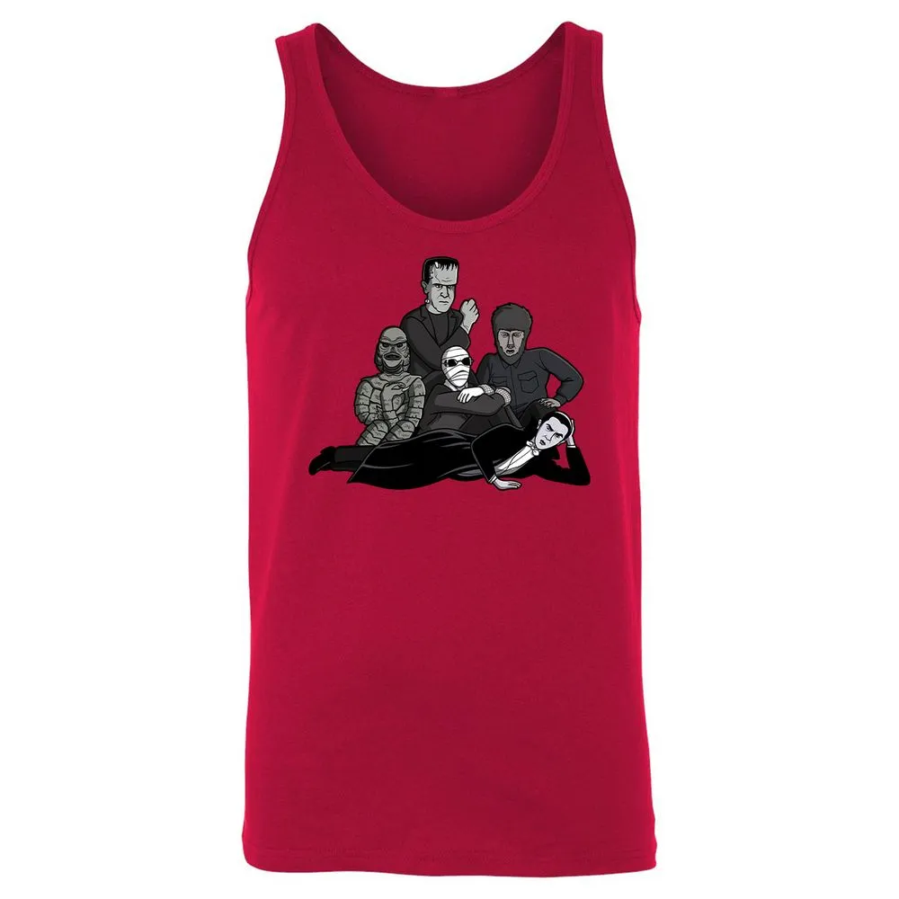 Unisex Jersey Tank - 47MKTQK5 - Red - 11