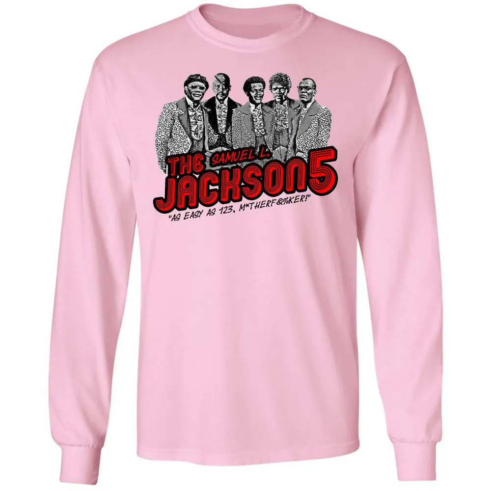 Long Sleeve T-Shirt - GXJSESKK - Light Pink - 3
