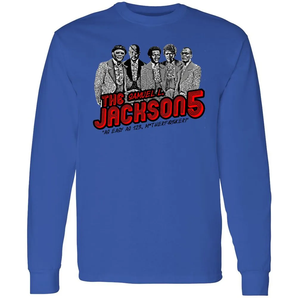 Long Sleeve T-Shirt - GXJSESKK - Royal - 4