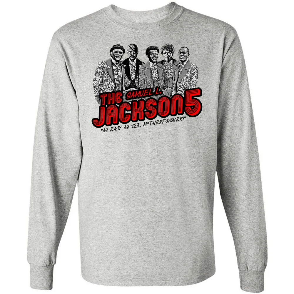 Long Sleeve T-Shirt - GXJSESKK - Ash - 5