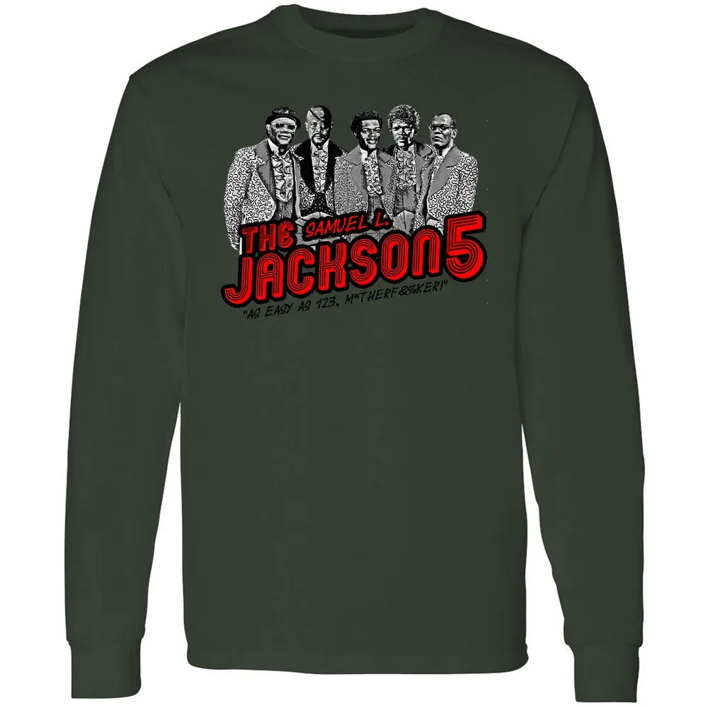 Long Sleeve T-Shirt - GXJSESKK - Forest Green - 8