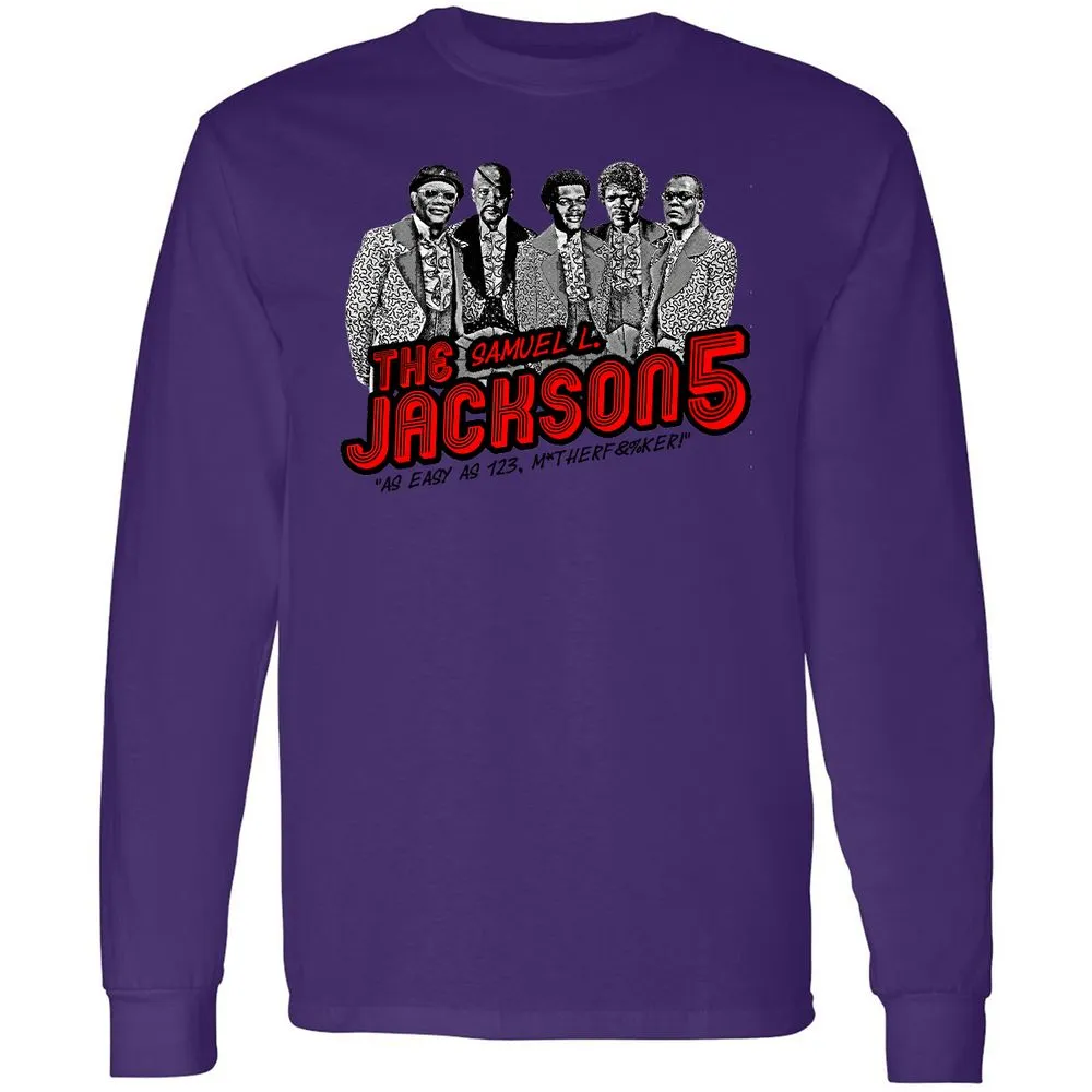 Long Sleeve T-Shirt - GXJSESKK - Purple - 13