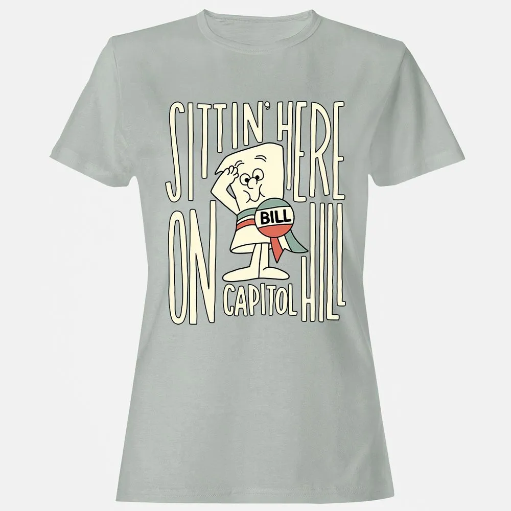 Women's T-Shirt - 1QP1LJFE - Ash - 2