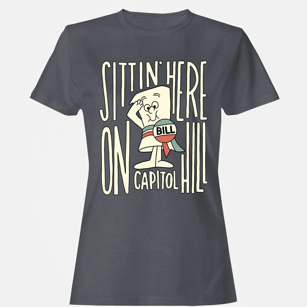 Women's T-Shirt - 1QP1LJFE - Dark Heather - 5