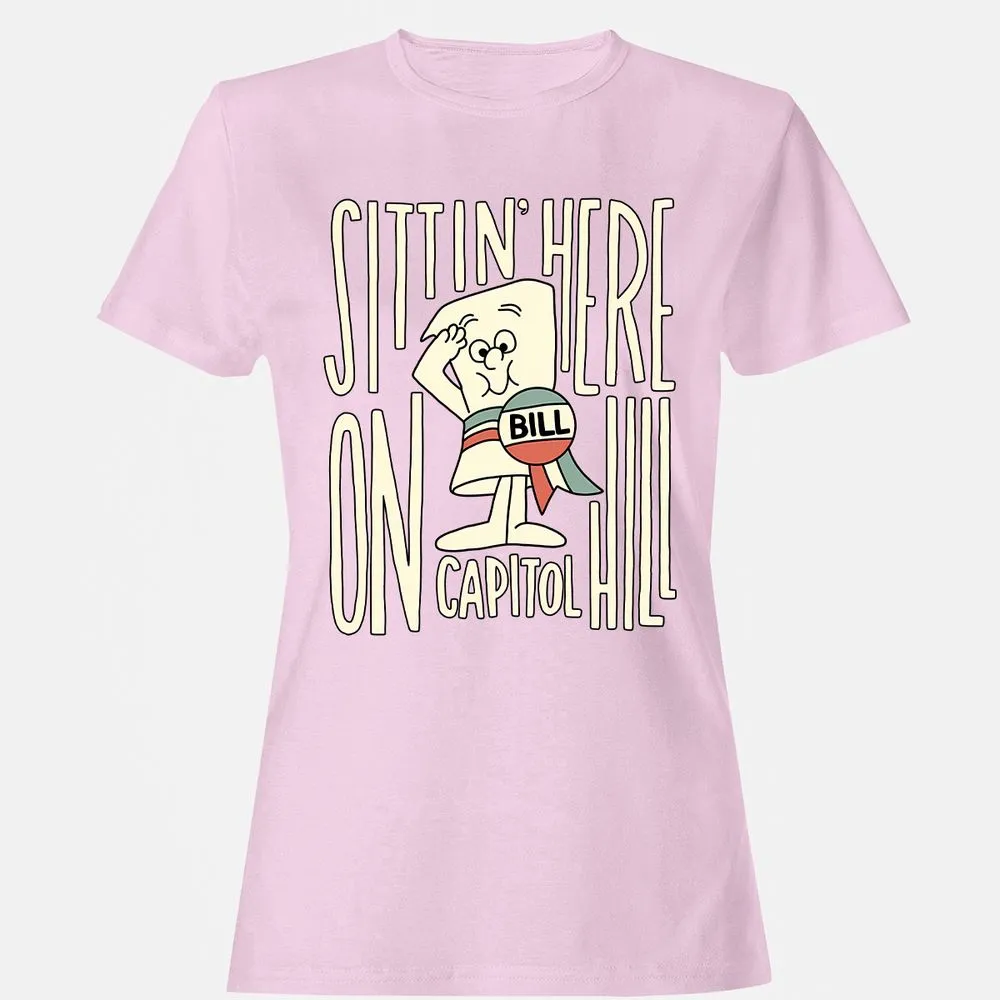 Women's T-Shirt - 1QP1LJFE - Light Pink - 9