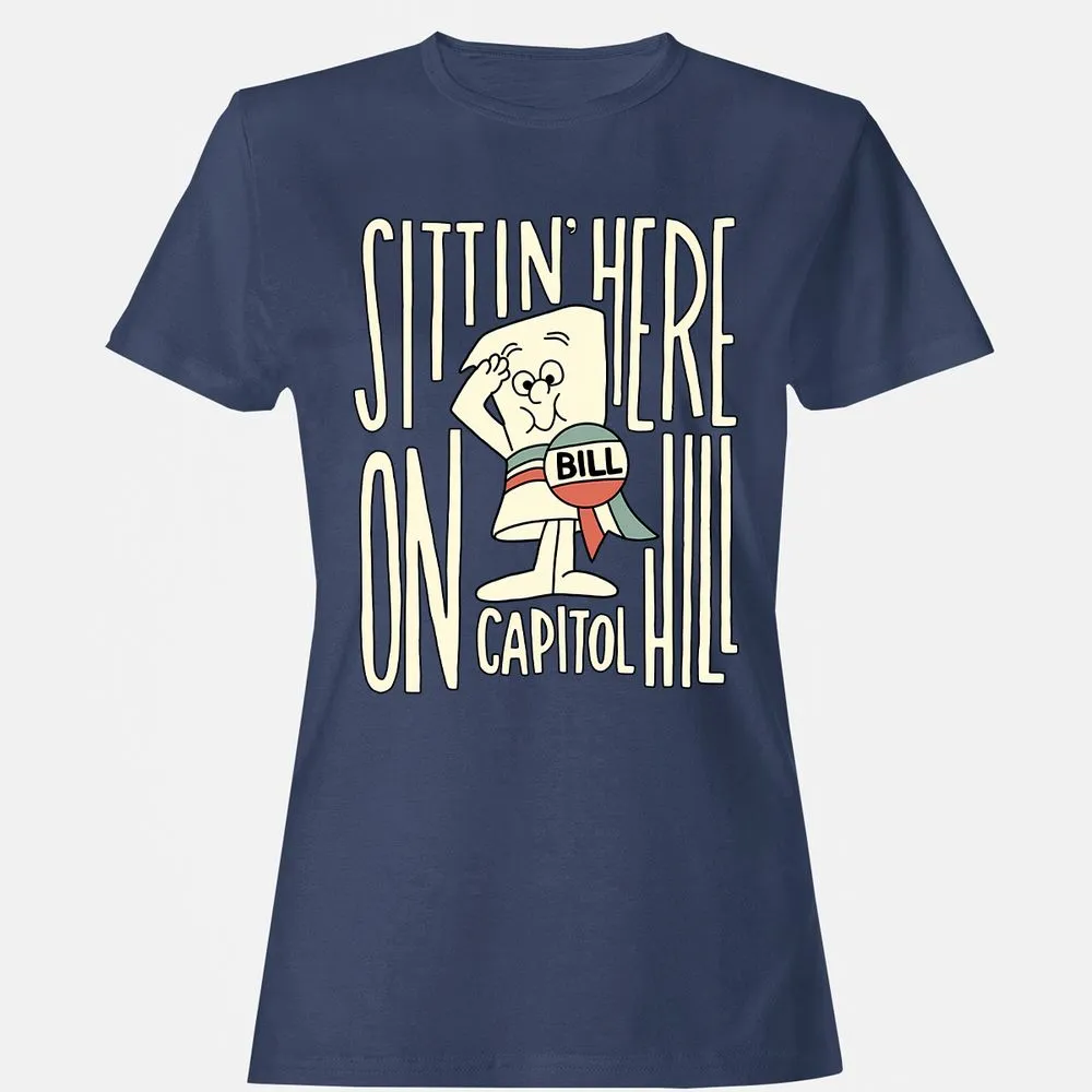 Women's T-Shirt - 1QP1LJFE - Navy - 10