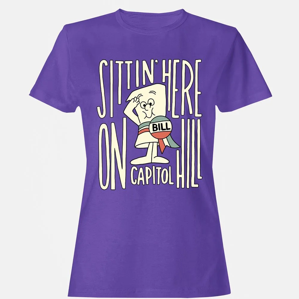Women's T-Shirt - 1QP1LJFE - Purple - 12
