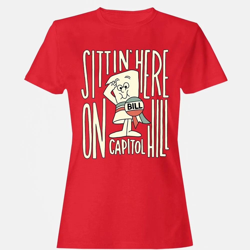 Women's T-Shirt - 1QP1LJFE - Red - 13
