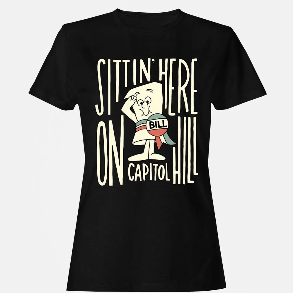 Women's T-Shirt - 1QP1LJFE - Black - 16