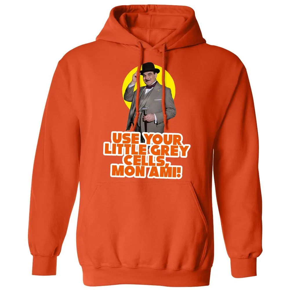 Classic Unisex Hoodie - PLBPSL44 - Orange - 10