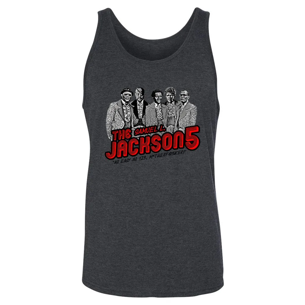 Unisex Jersey Tank - TTU3UZZV - Dark Grey Heather - 6