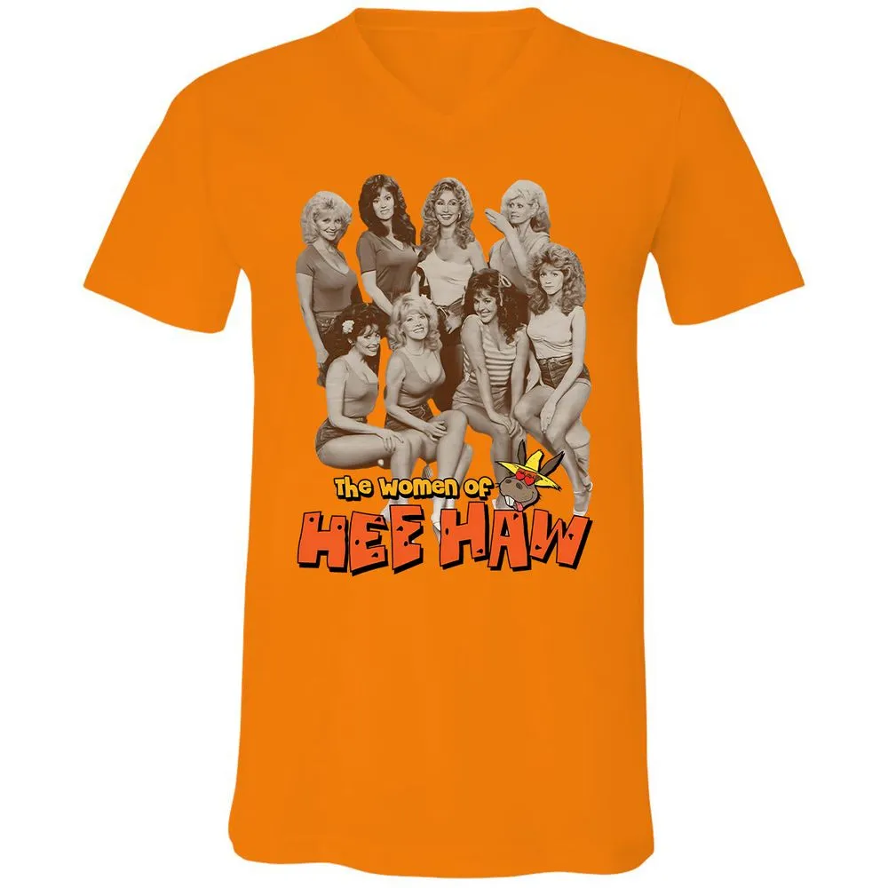 Unisex V-Neck T-Shirt - 9XPM8ASK - Orange - 11