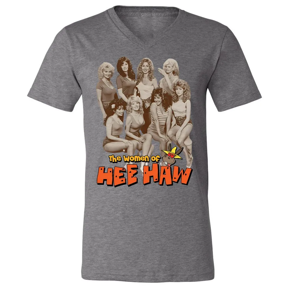 Unisex V-Neck T-Shirt - 9XPM8ASK - Deep Heather - 13
