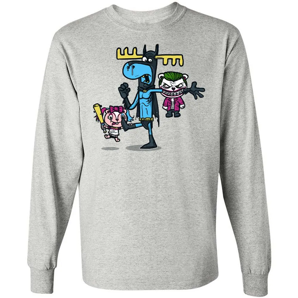Long Sleeve T-Shirt - 7DY7PAL6 - Ash - 5