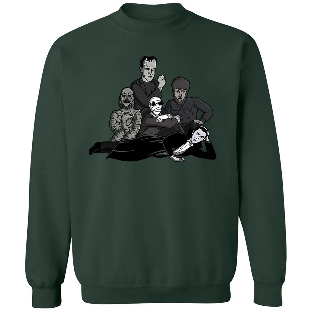 Classic Unisex Sweatshirt - KDK8CJXW - Forest Green - 4