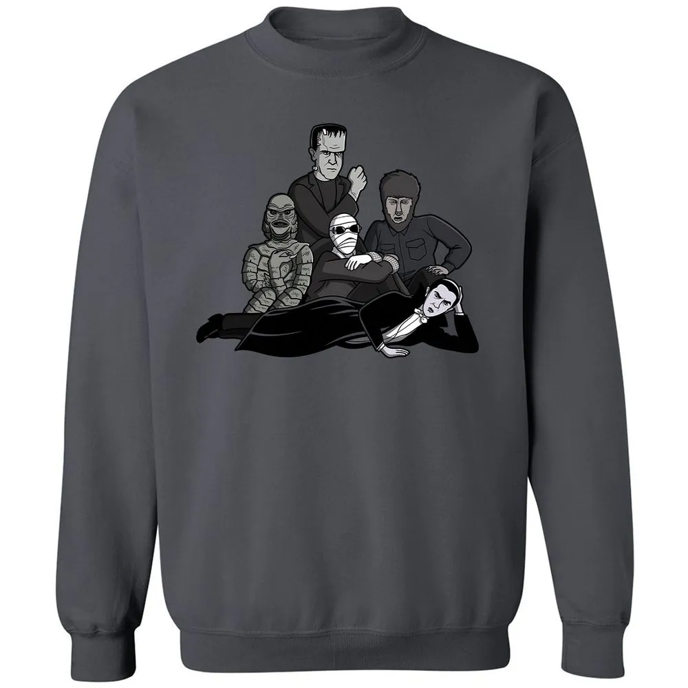 Classic Unisex Sweatshirt - KDK8CJXW - Charcoal - 7