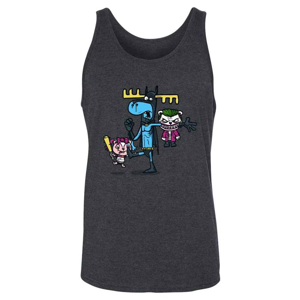 Unisex Jersey Tank - WATYMZJD - Dark Grey Heather - 6