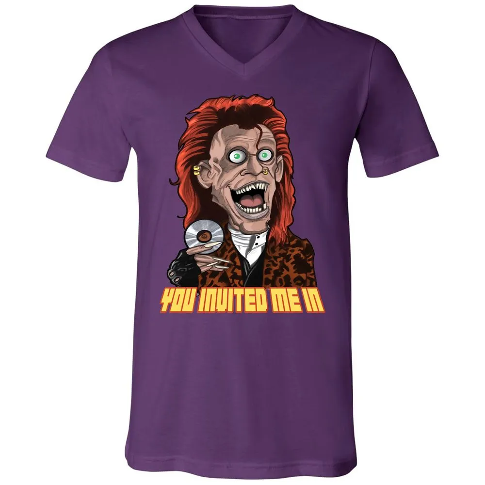 Unisex V-Neck T-Shirt - GXR6MGXM - Team Purple - 2