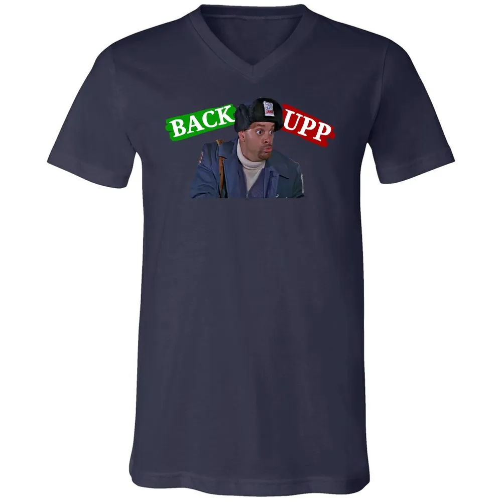 Unisex V-Neck T-Shirt - BVZC16RK - Navy - 9