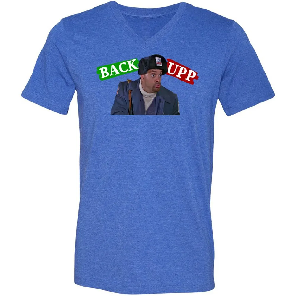 Unisex V-Neck T-Shirt - BVZC16RK - Heather True Royal - 14