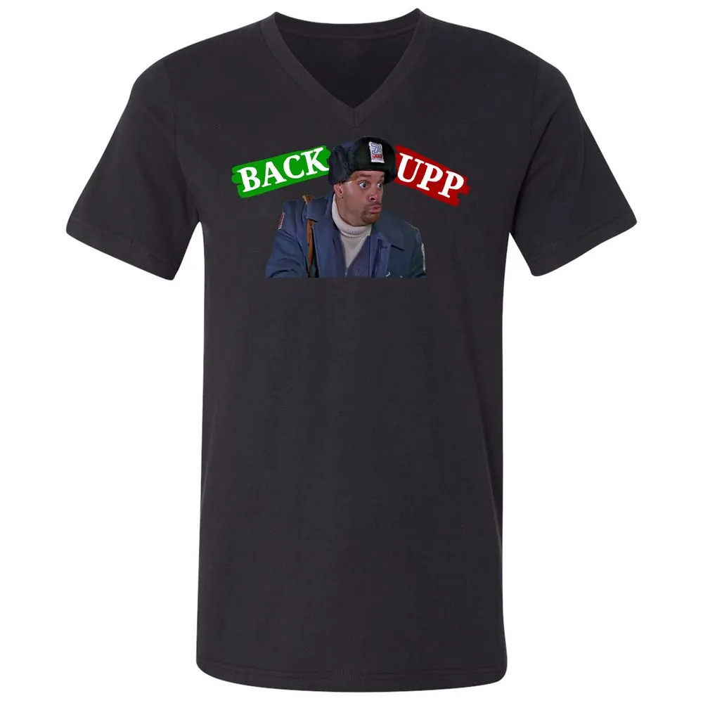 Unisex V-Neck T-Shirt - BVZC16RK - Black - 16