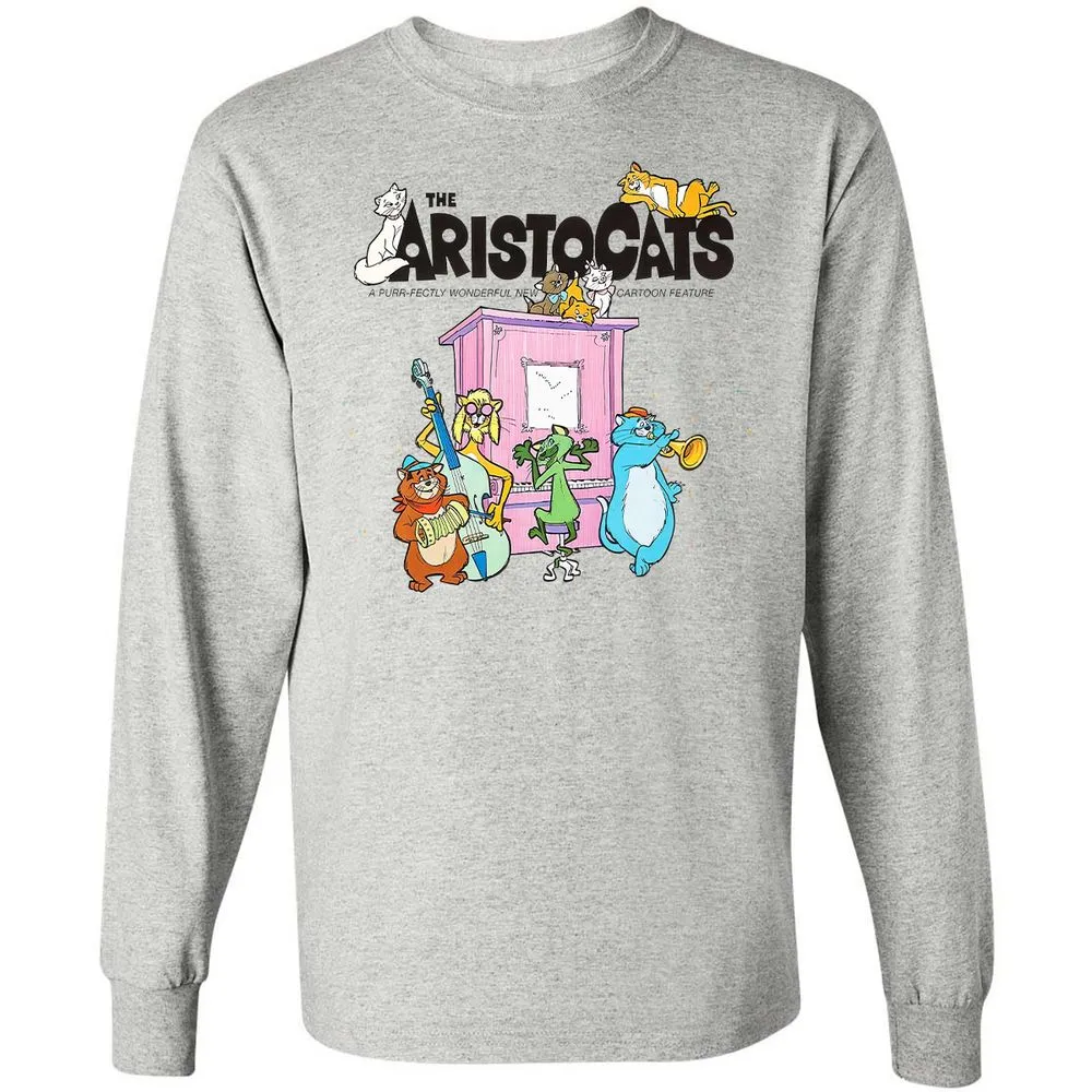 Long Sleeve T-Shirt - 1W5FLCRA - Ash - 5