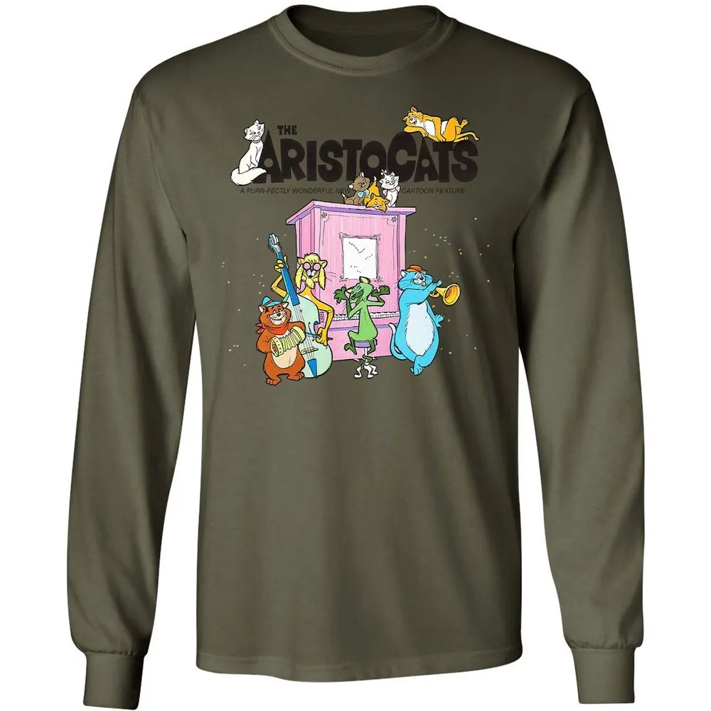 Long Sleeve T-Shirt - 1W5FLCRA - Military Green - 7