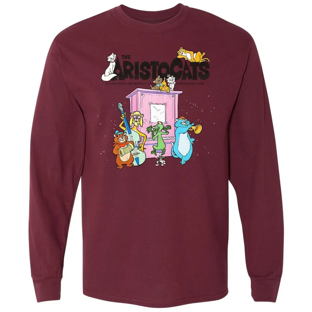 Long Sleeve T-Shirt - 1W5FLCRA - Maroon - 11