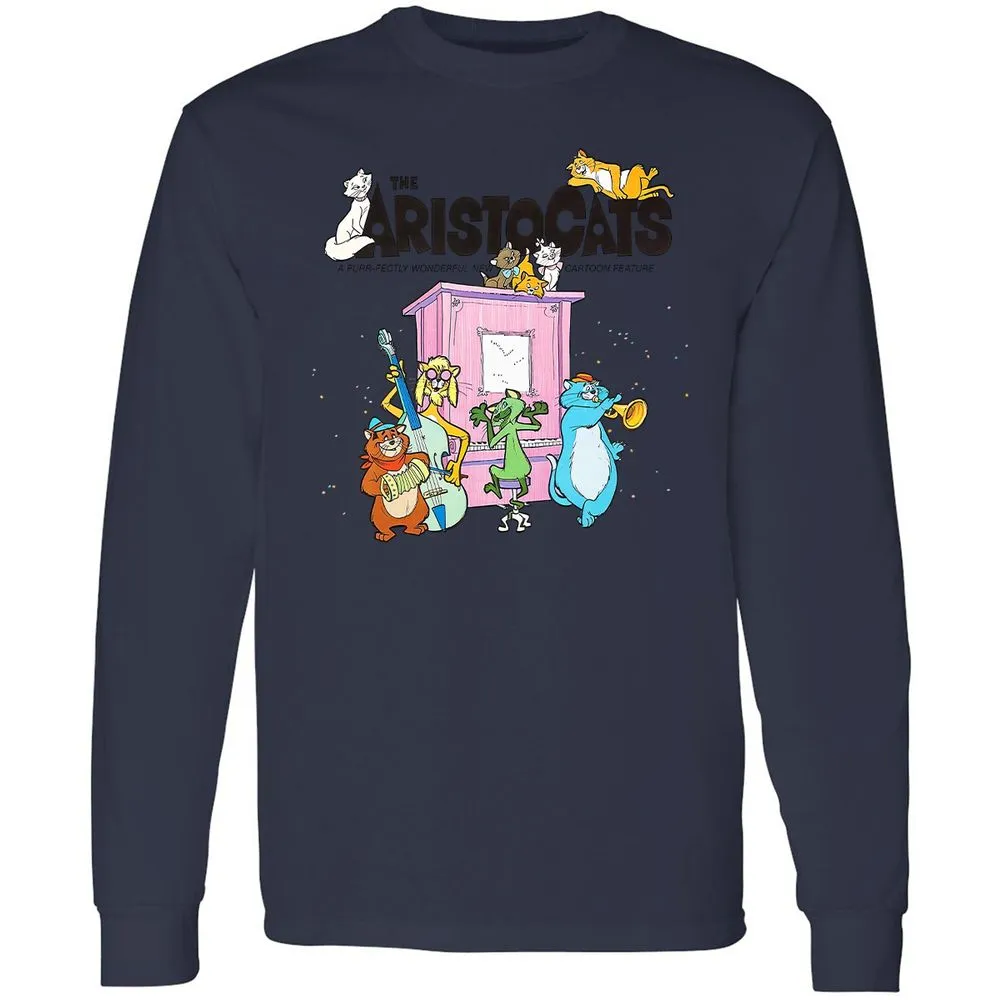 Long Sleeve T-Shirt - 1W5FLCRA - Navy - 12
