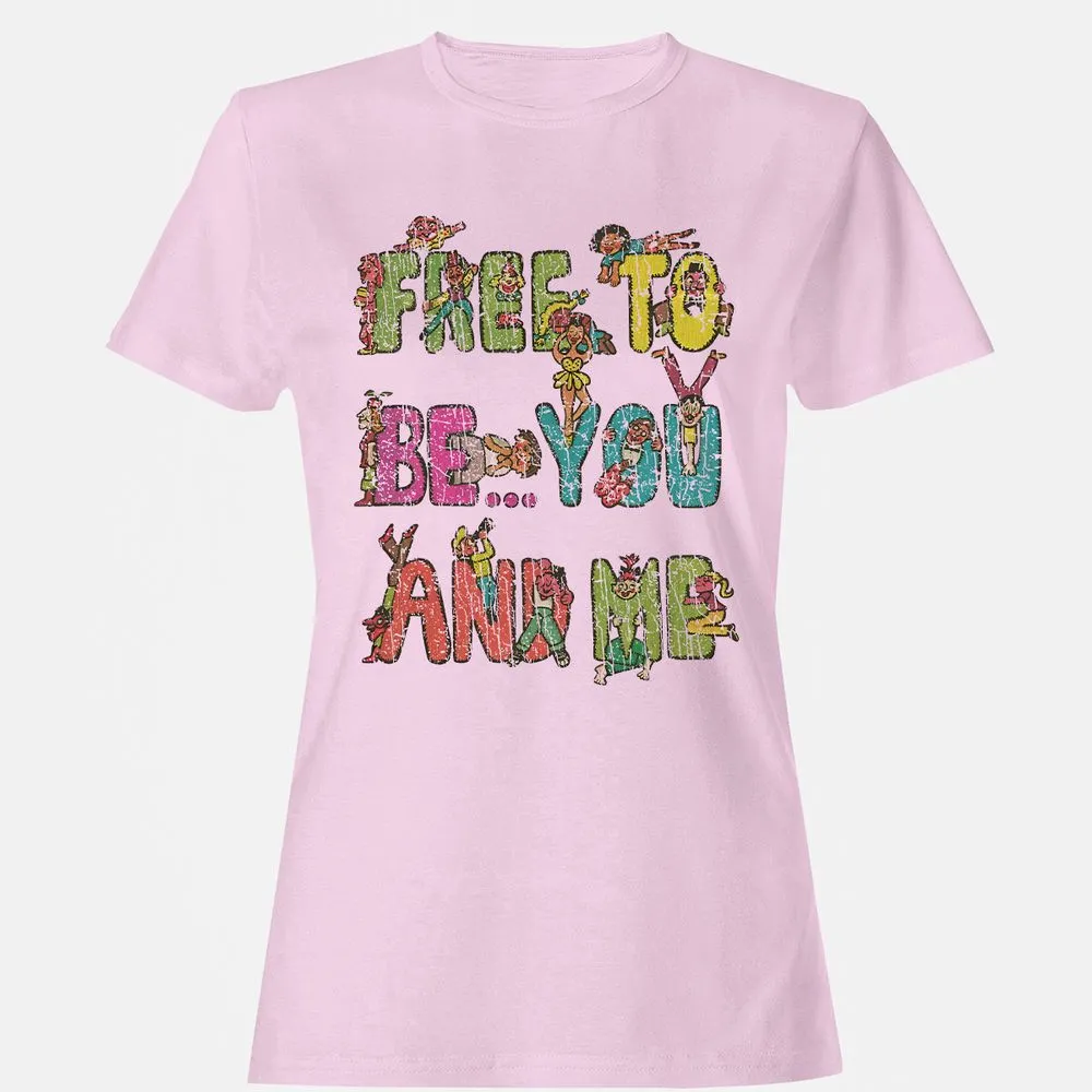 Women's T-Shirt - YE4L9WDW - Light Pink - 9